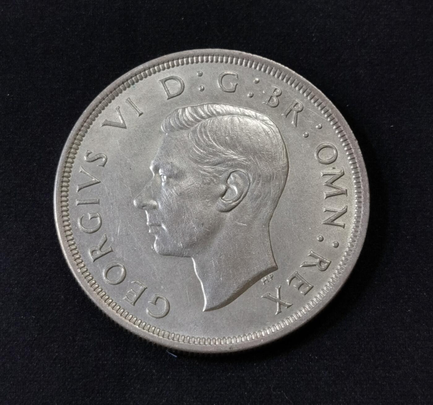 甄臻铺-世界币章拍卖（第52期），甄品场拍品征集中，送拍享返佣金等优惠多多 1937年乔治六世1克朗，淡淡转光，品相不错