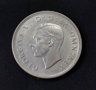 甄臻铺-世界币章拍卖（第52期），甄品场拍品征集中，送拍享返佣金等优惠多多 - 1937年乔治六世1克朗，淡淡转光，品相不错