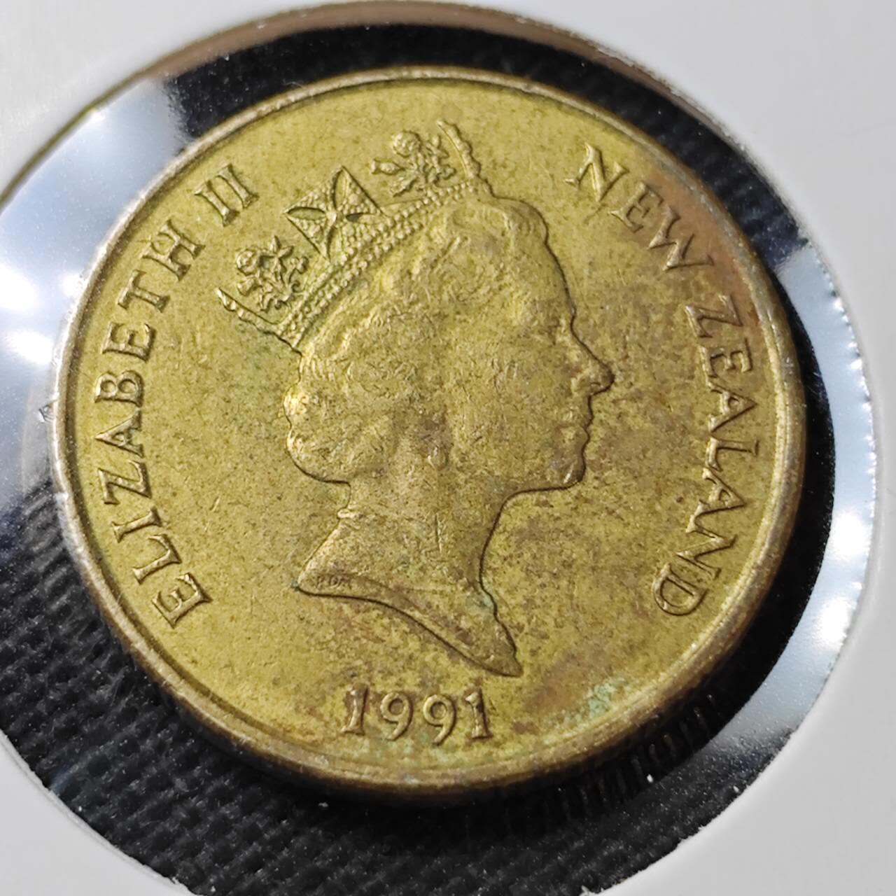 KK钱币收藏小铺  第396期  2月预留时间 周末发货  新西兰1元