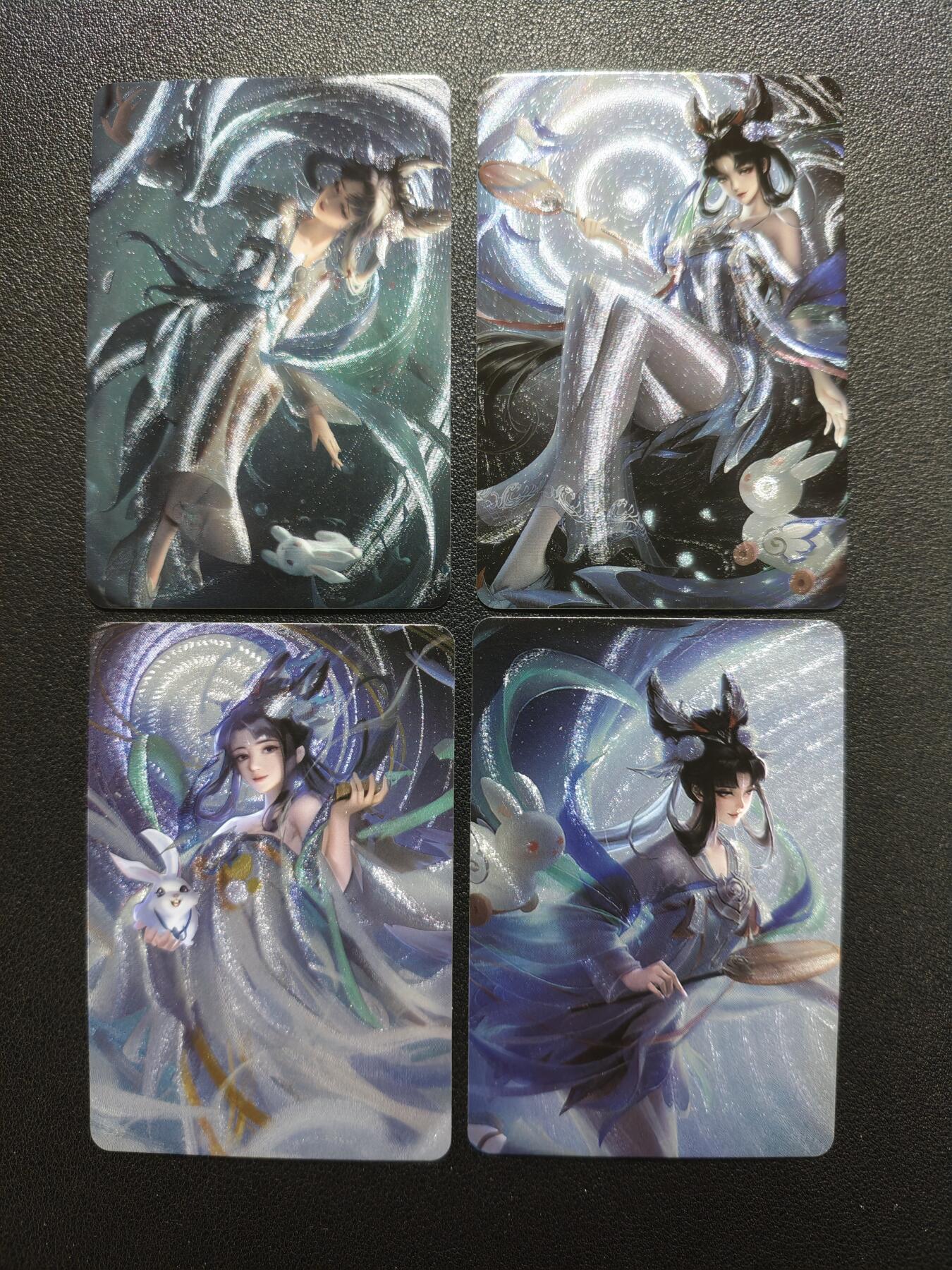 天玑星卡拍第173期《2.26周四截拍》持续收拍收评中 满赠卡需备注 宁缺卡牌 中秋节 嫦娥 粗闪 四张