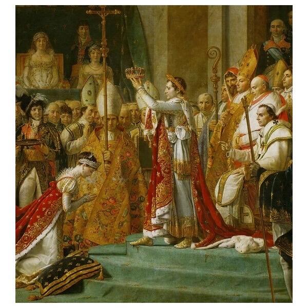 【旋风钱币】2月28日19:00准时开拍 精美欧洲币章、银币银章、第三帝国钱币等 全场包邮！ 法国拿破仑金叶冠+加冕仪式 高浮雕精制大铜章 40MM