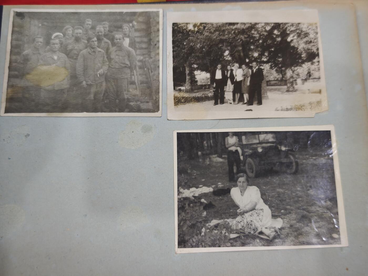 橙子收藏第四期 一本完整保存的苏联海军上校（一级舰长）个人纪念相册(78张)，时间跨度约为20世纪30年代至50年代，是记录一位苏联海军军官从二战到冷战初期军旅生涯与家庭生活的一手实物史料。