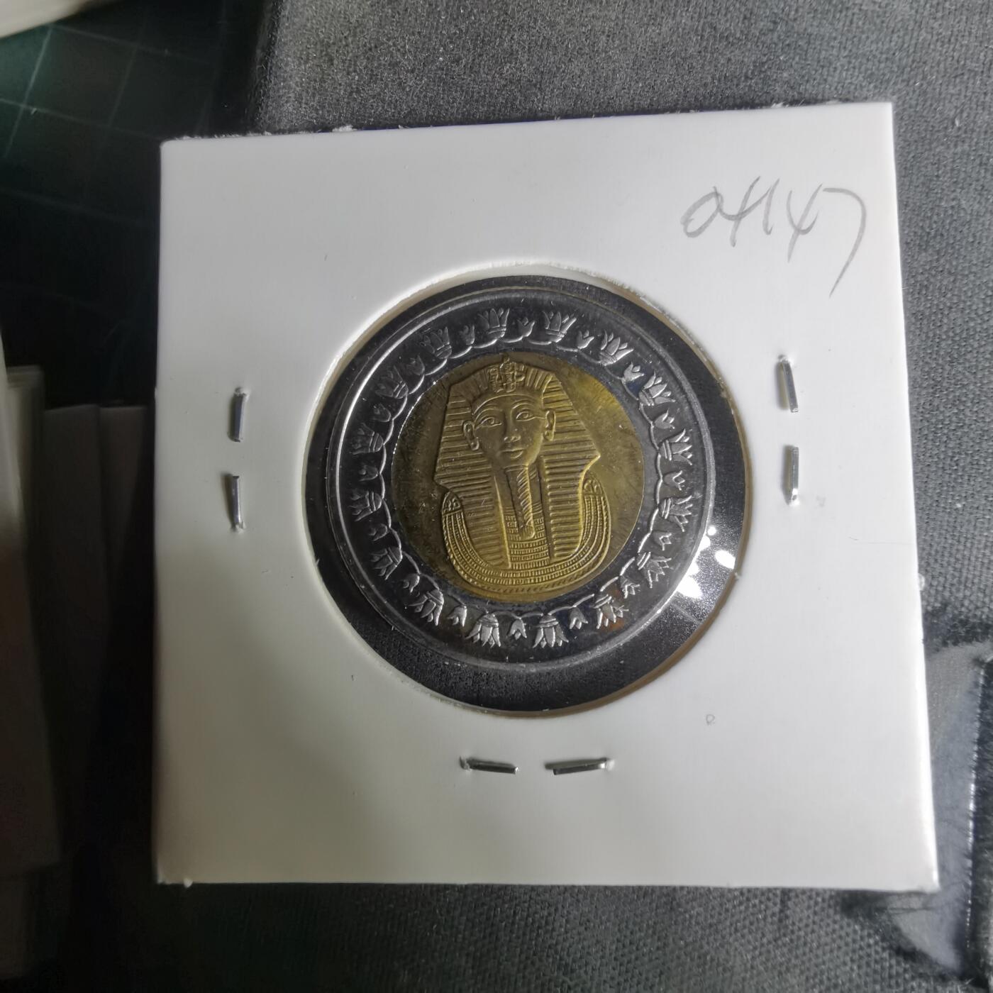 沼泽如烟--第1004场 埃及2007年1磅