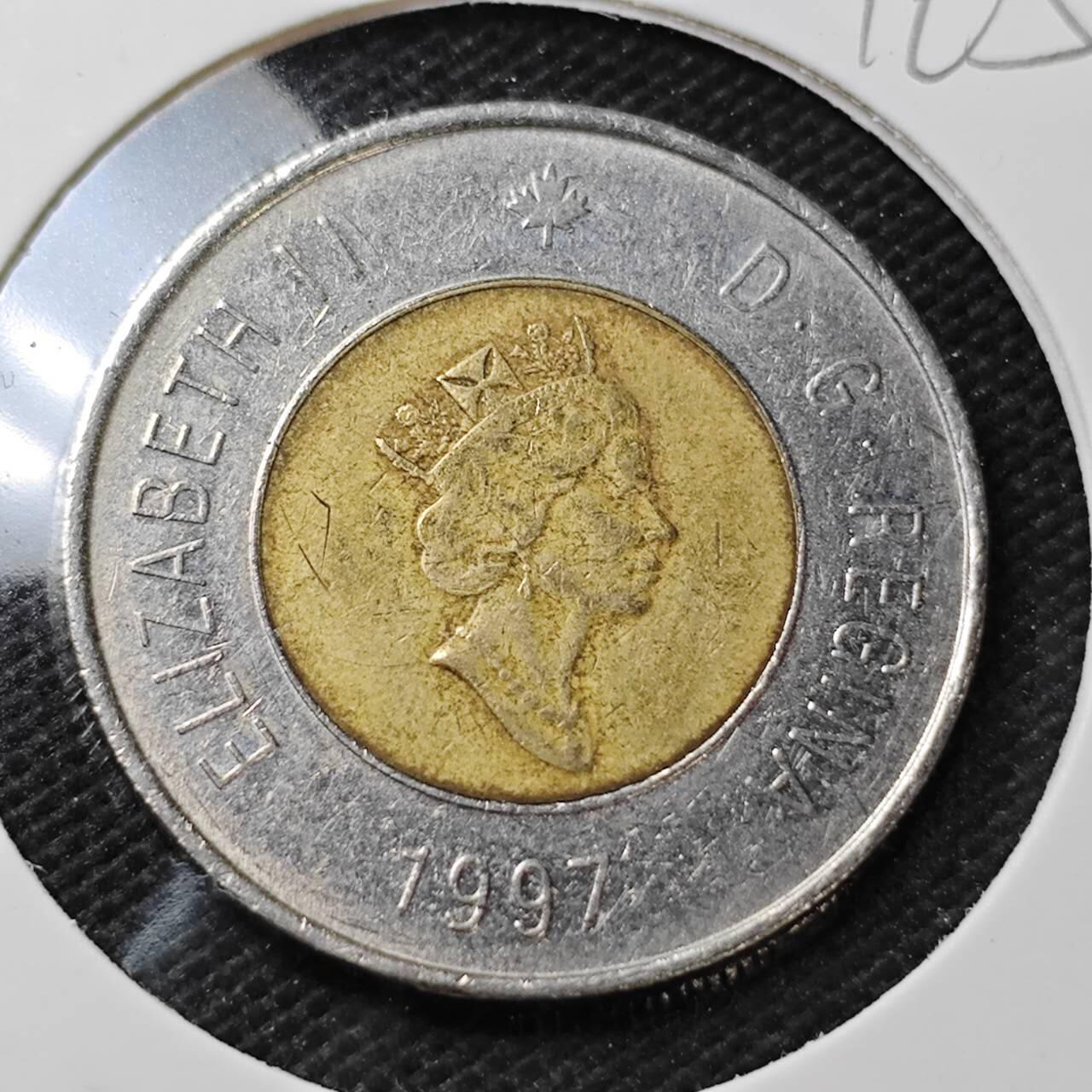 KK钱币收藏小铺  第396期  2月预留时间 周末发货  加拿大2元