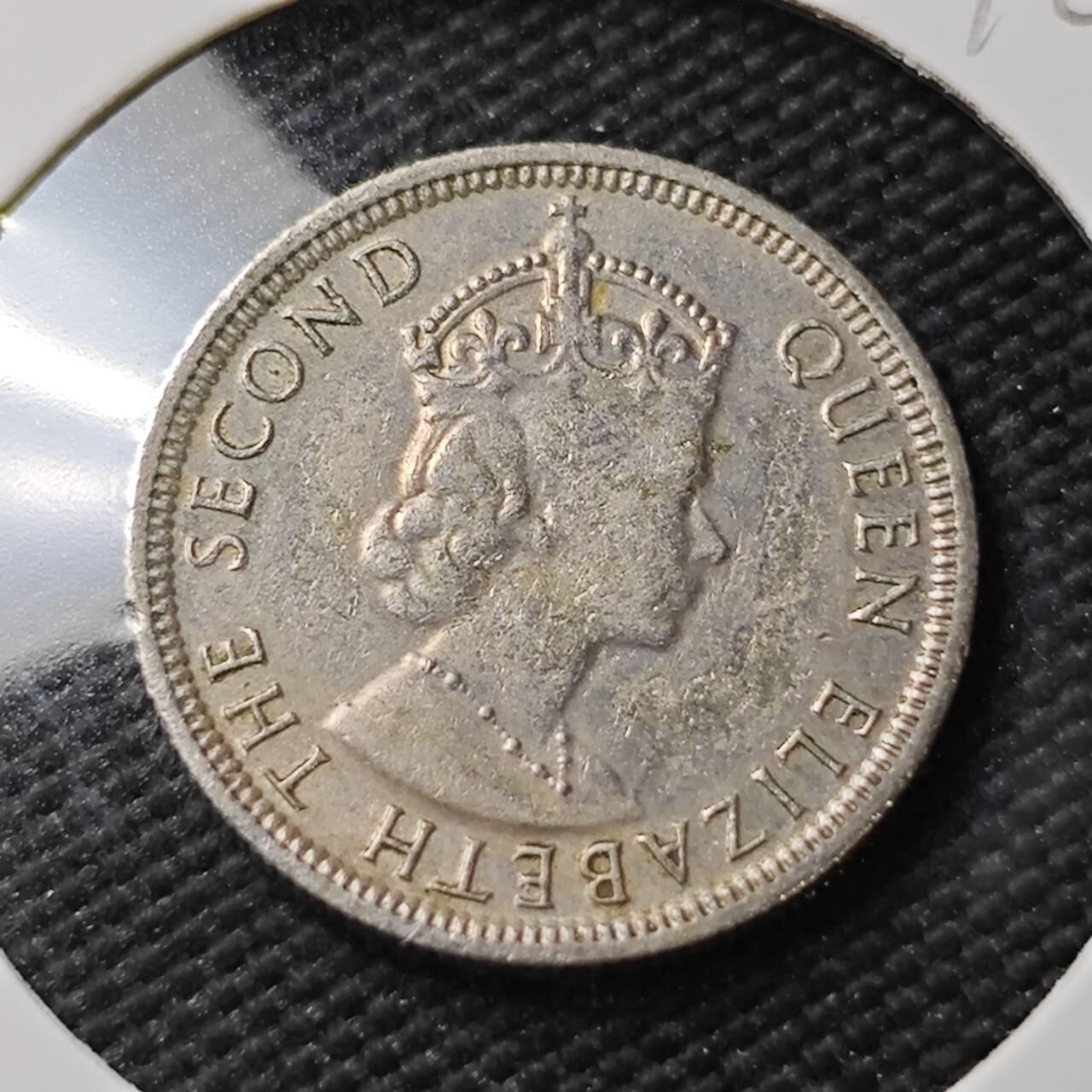 KK钱币收藏小铺  第396期  2月预留时间 周末发货  英属毛里求斯1/4卢比