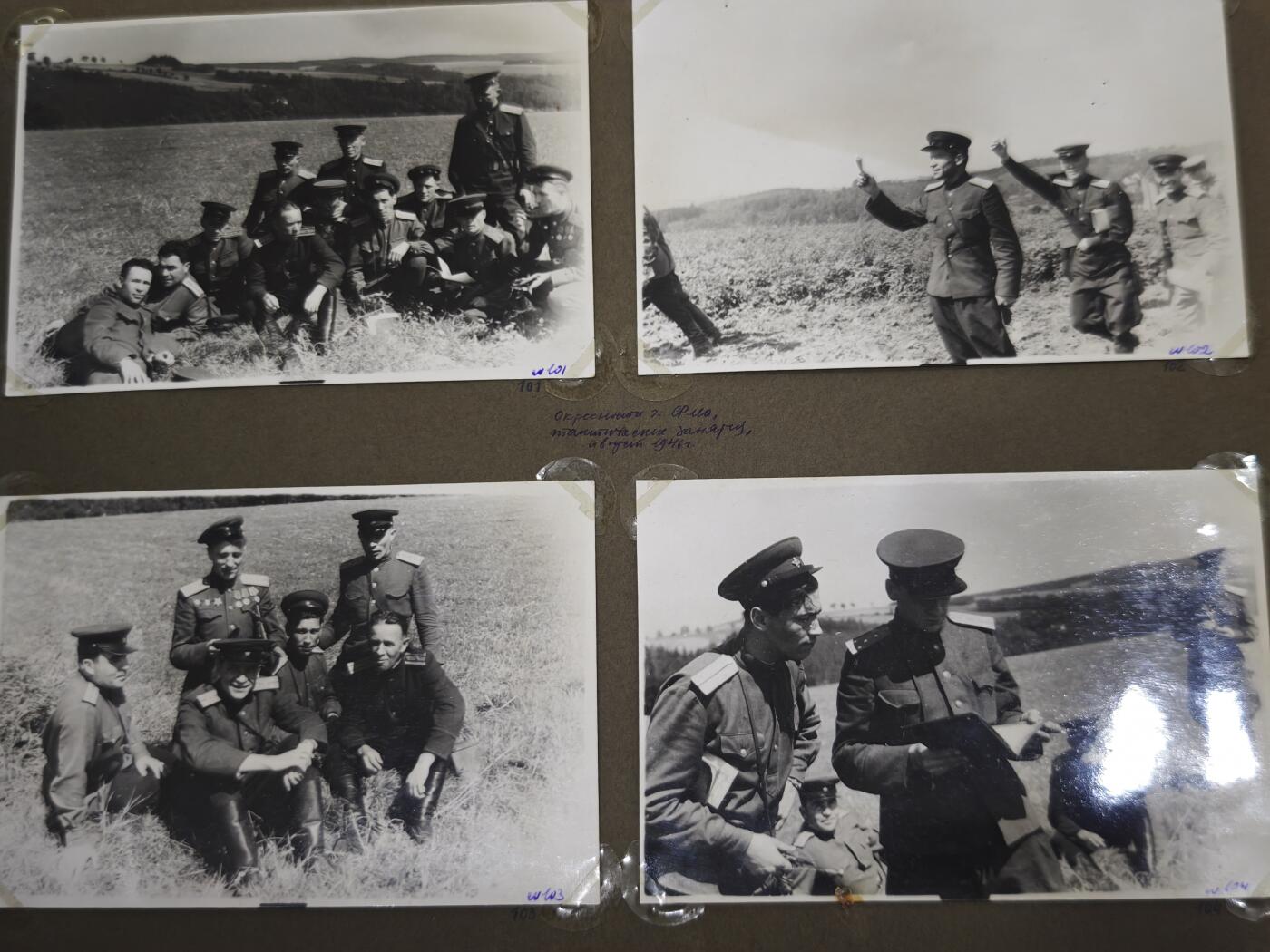 橙子收藏第四期 苏联陆军大尉，卫国战争前后期个人相册113张，伊万·瓦西里耶维奇战后驻守柏林，从农学青年蜕变为卫国战争铁血勇士的苏联英雄。他亲历卫国战争最惨烈的正面战场，凭浴血战功斩获早期上挂版一级卫国战争勋章、转轮版二级卫国战争勋章、红星勋章三枚核心战功勋章，及战功奖章、战胜德国奖章、攻克柏林奖章、英勇奖章四枚军功奖章