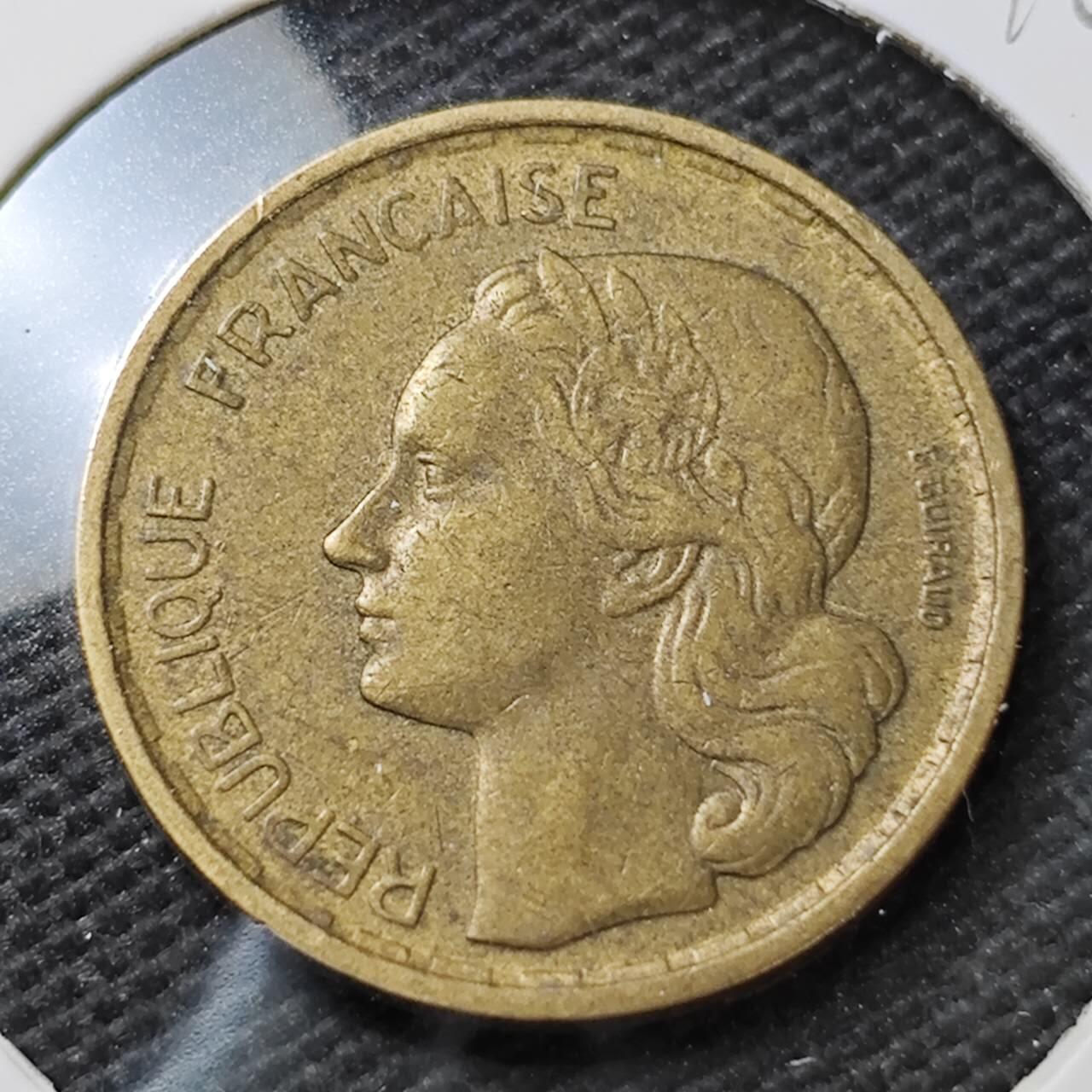 KK钱币收藏小铺  第396期  2月预留时间 周末发货  法国10法郎铜币