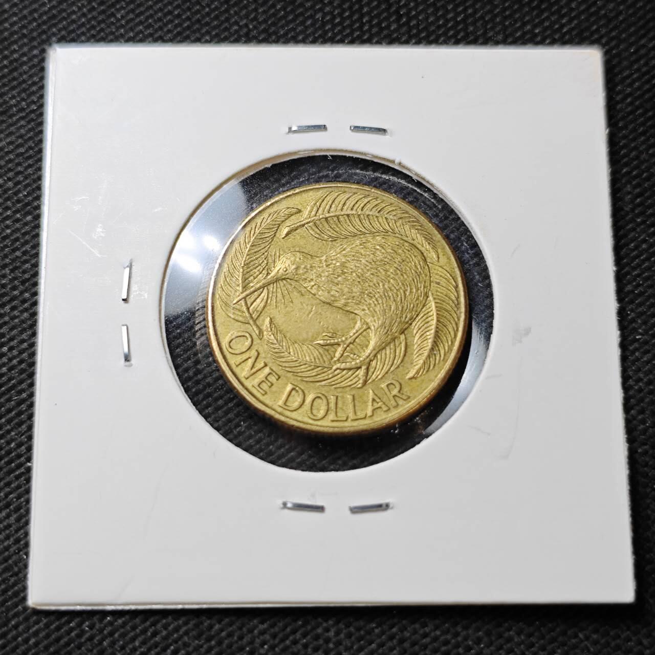 KK钱币收藏小铺  第396期  2月预留时间 周末发货  新西兰1元