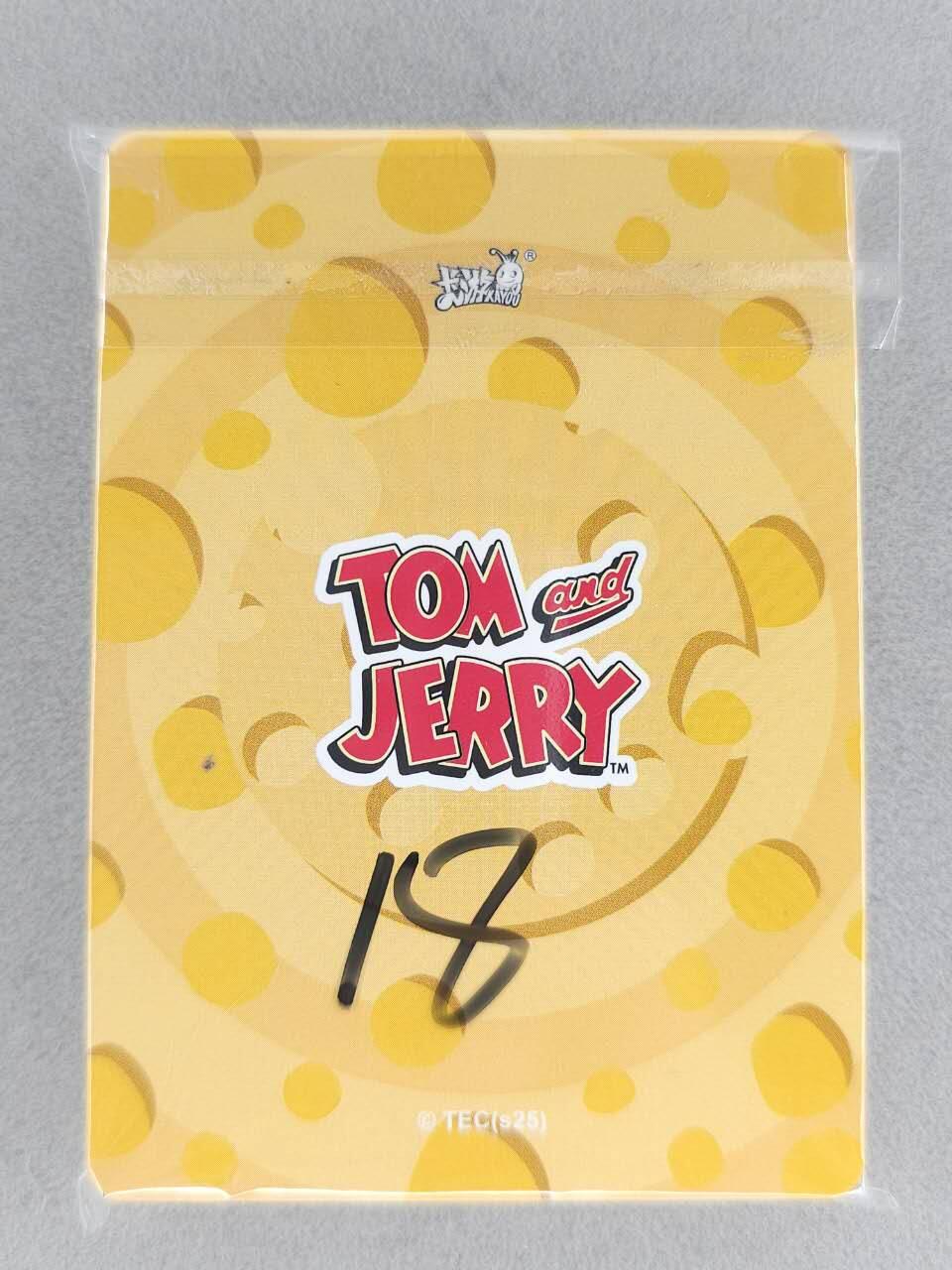 买就送PR！！龙虎卡牌-七六场（满200元包邮，无佣金，每周六结拍，欢迎送拍） 18张不重复 卡游猫和老鼠 R卡位