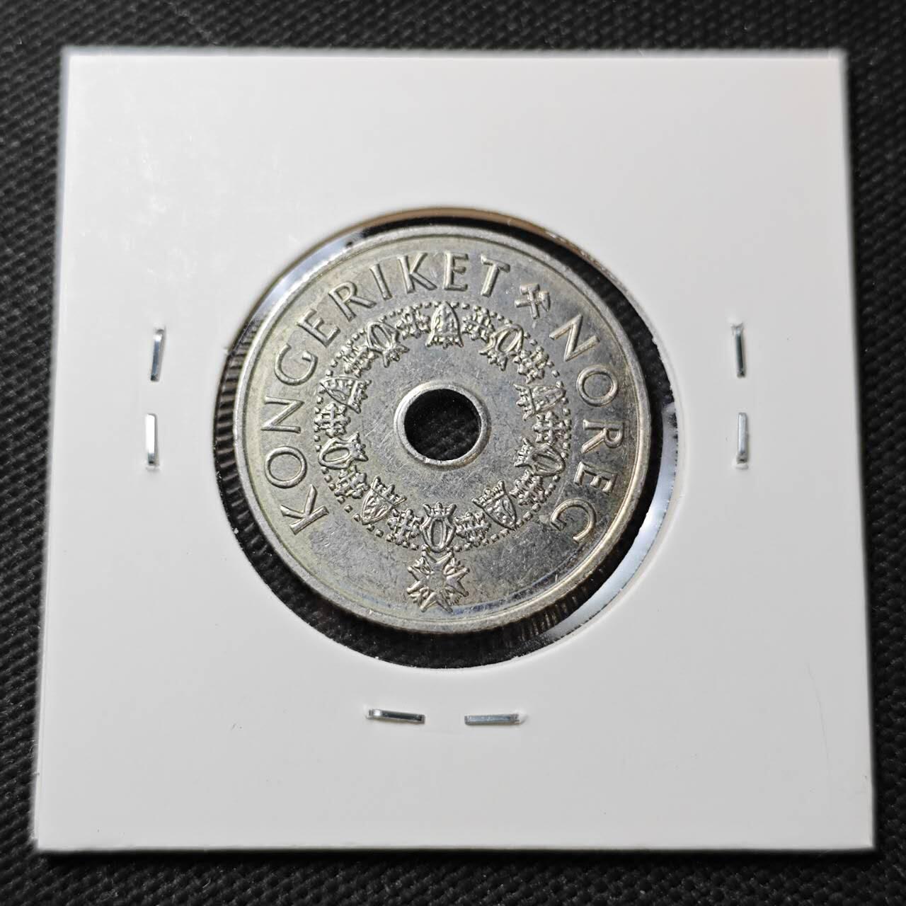 KK钱币收藏小铺  第396期  2月预留时间 周末发货  挪威5克朗