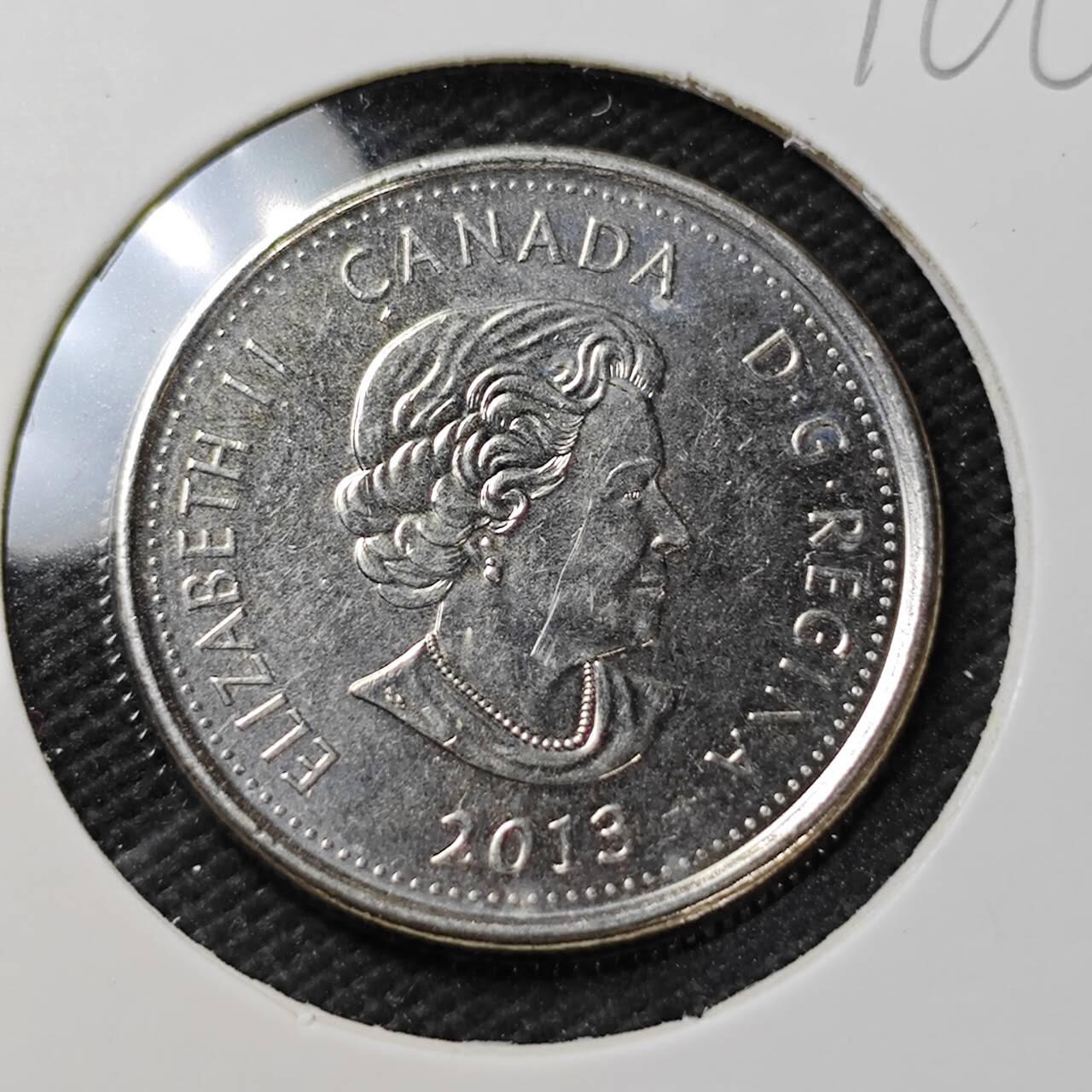 KK钱币收藏小铺  第396期  2月预留时间 周末发货  加拿大25分纪念币