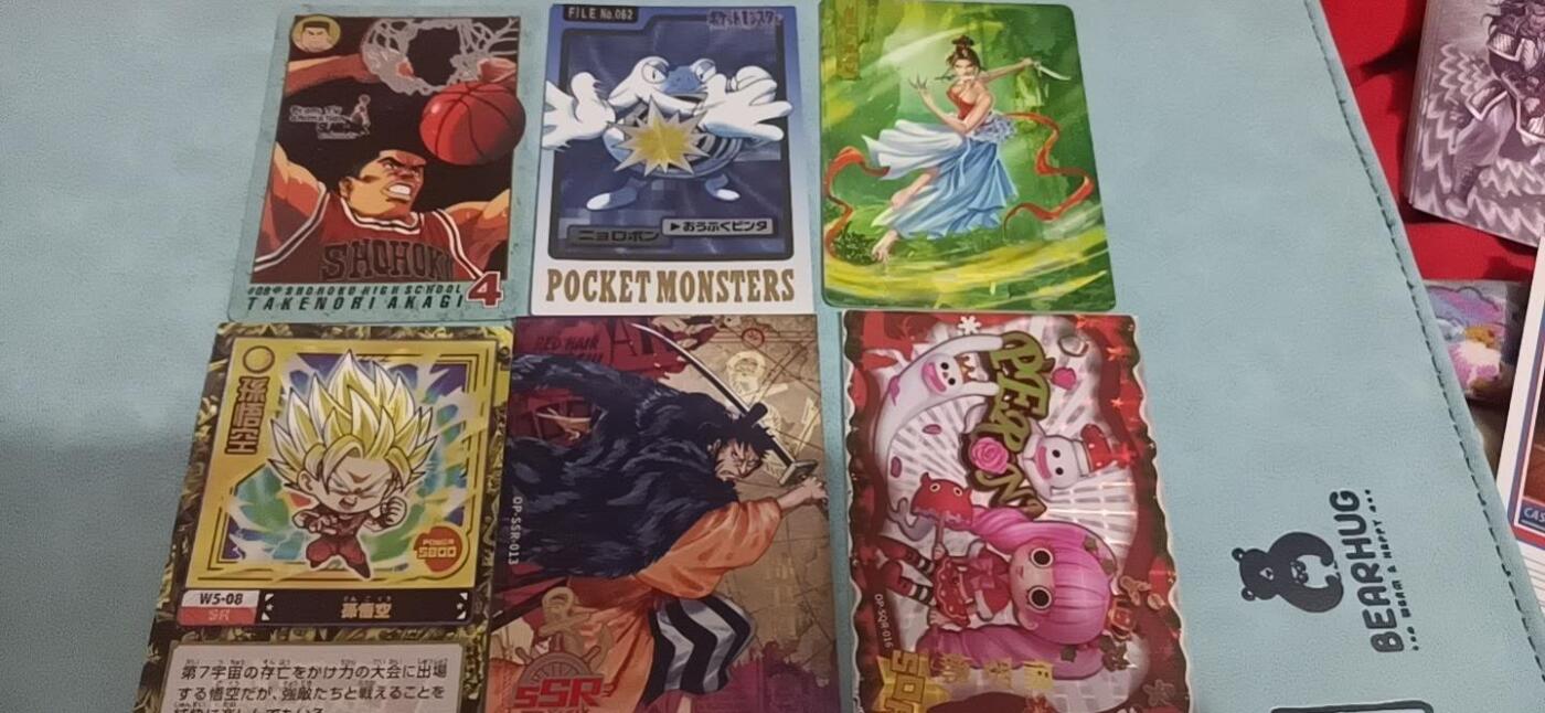 卡牌新人第一场 不寄存！！！ 杂卡6张