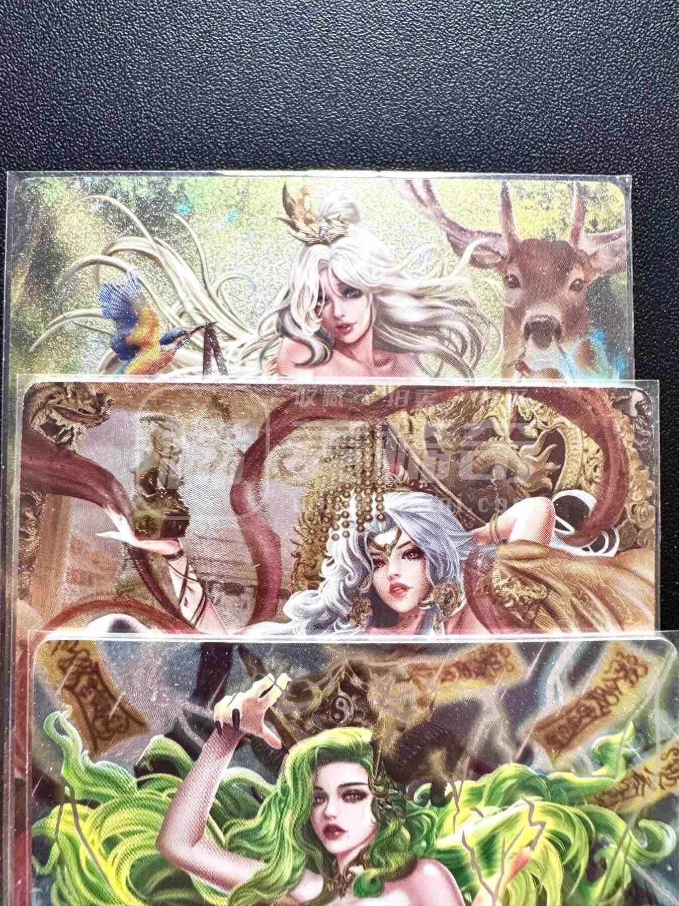 NO.25.5 好又多妹卡大赏，新店点关注不迷路！每周一站式配齐，方便凑单！（周6晚9点截拍，卖家送拍0抽成！） 卡玩帕克 魂姬三国 第8弹 粗闪3张