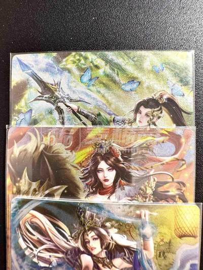 NO.25.5 好又多妹卡大赏，新店点关注不迷路！每周一站式配齐，方便凑单！（周6晚9点截拍，卖家送拍0抽成！） - 卡玩帕克 魂姬三国 第4弹 粗闪3张