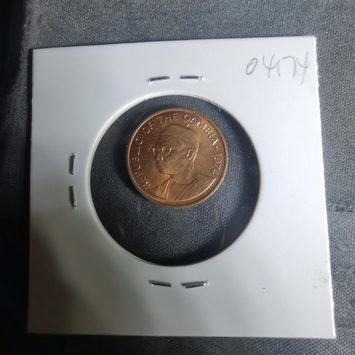 沼泽如烟--第1004场 冈比亚1974年一分