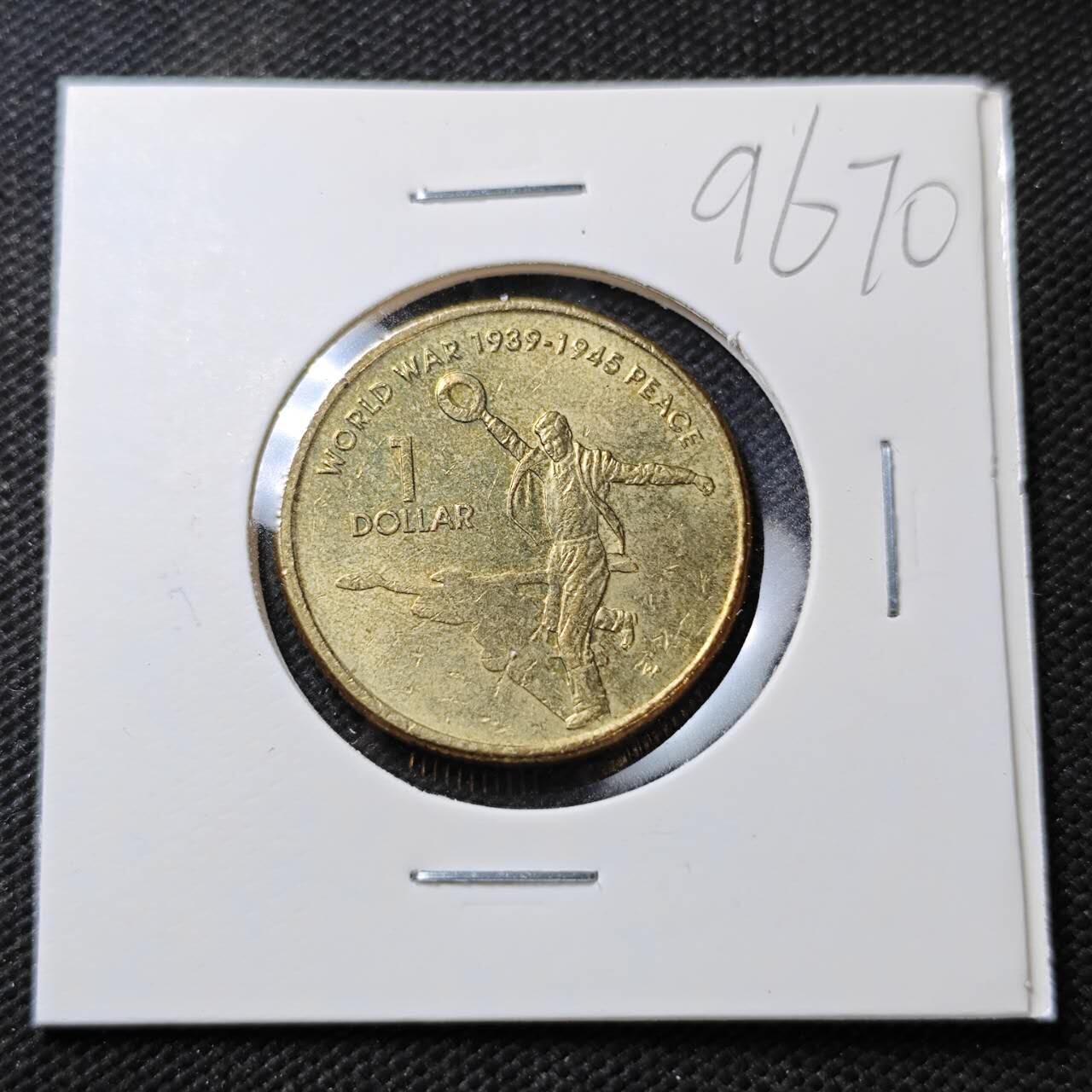 KK钱币收藏小铺  第396期  2月预留时间 周末发货 澳大利亚1元纪念币 