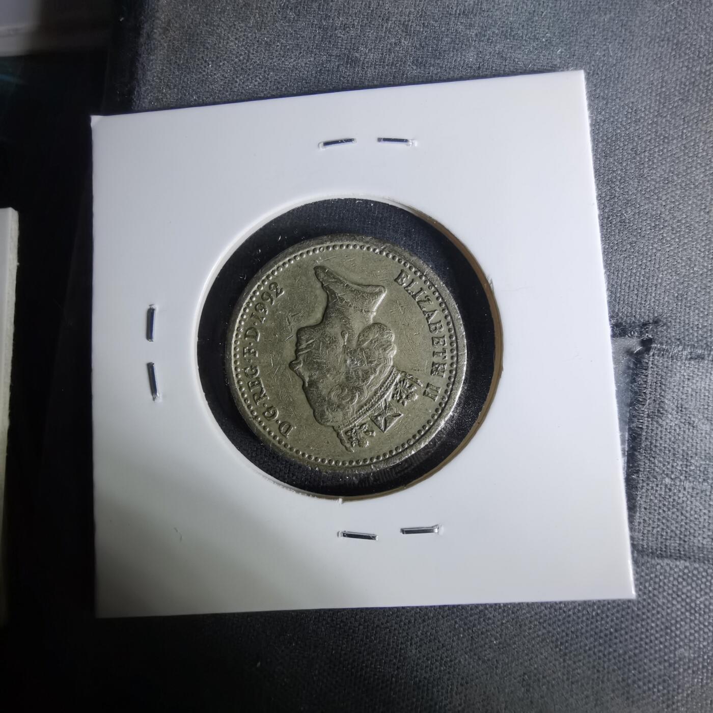 沼泽如烟--第1004场 英国1992年1磅