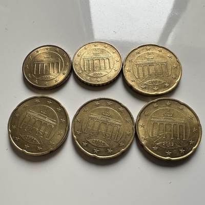 🌹外币初藏🌹🐯2026年第21场 正月十五正常发货 - 德国欧分一组