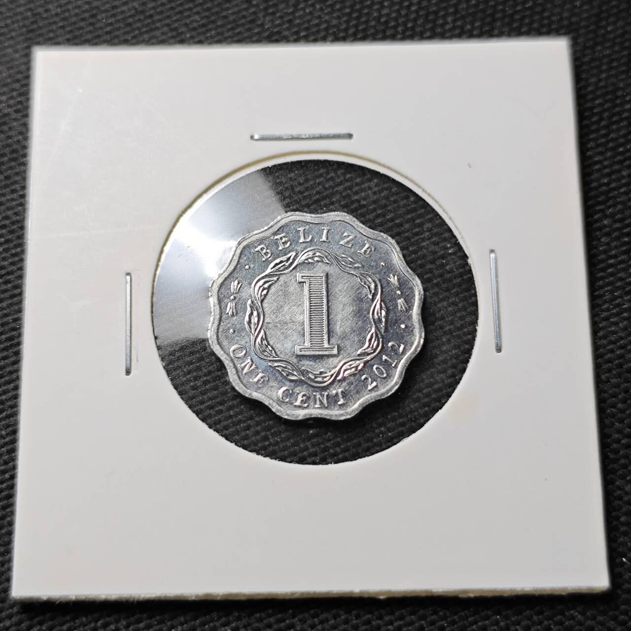 KK钱币收藏小铺  第396期  2月预留时间 周末发货  伯利兹1分