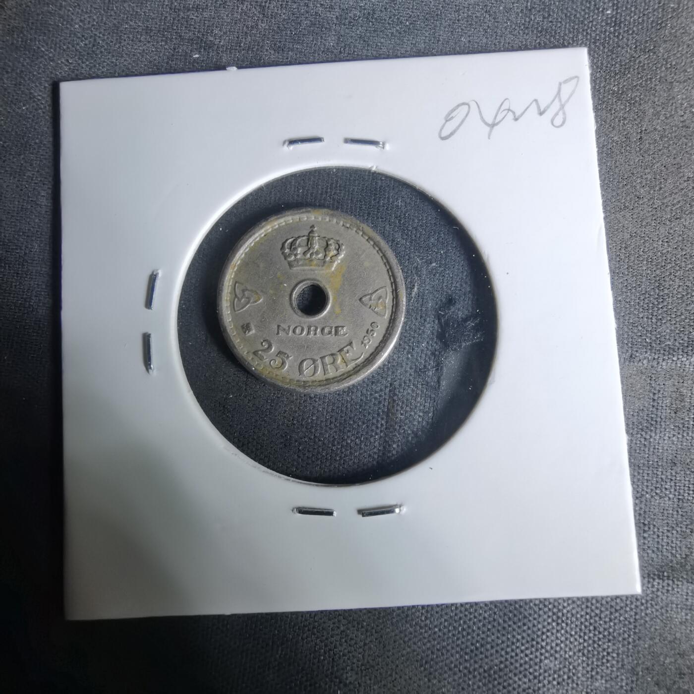 沼泽如烟--第1004场 挪威1950年25欧尔