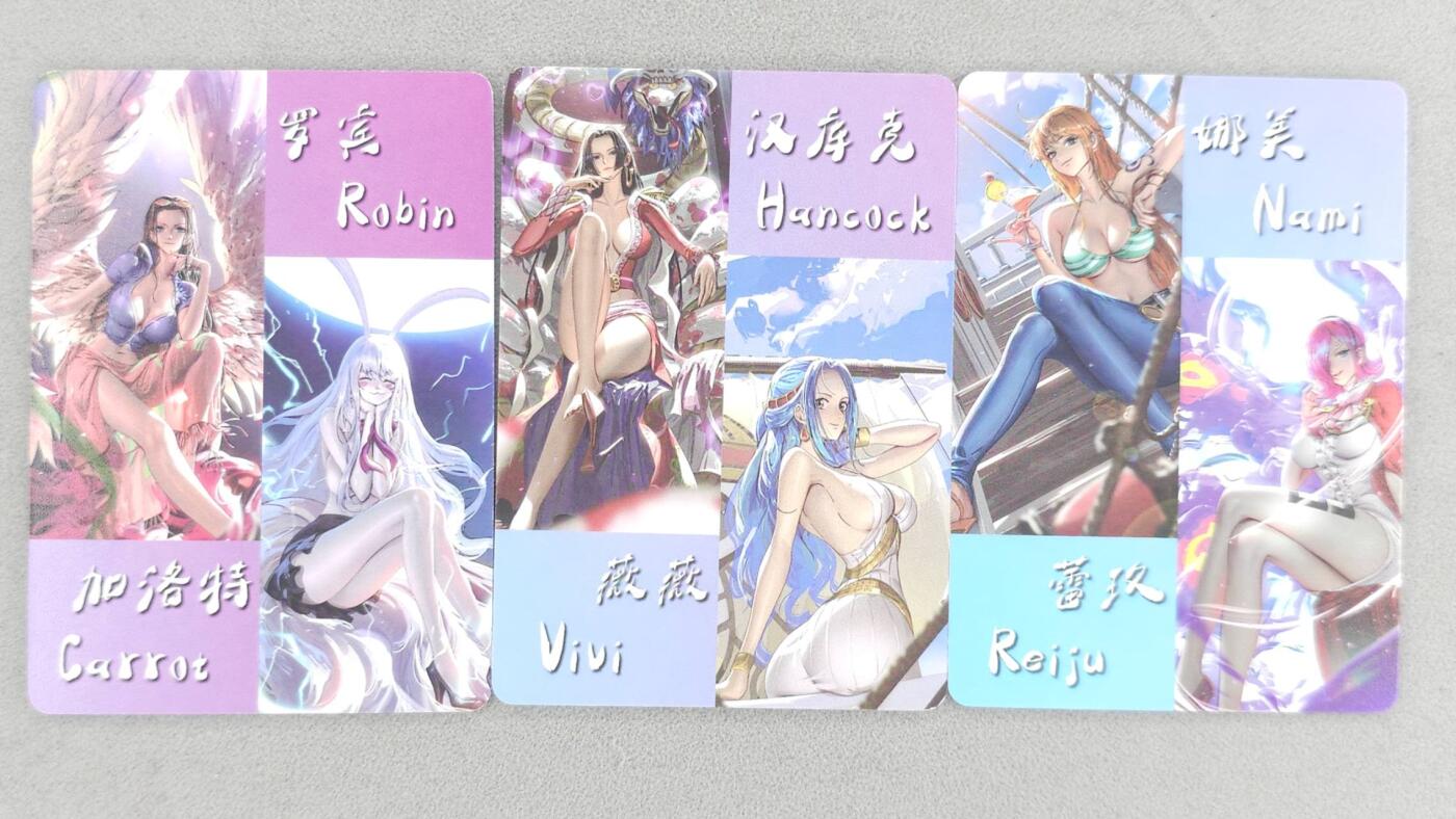 买就送PR！！龙虎卡牌-七六场（满200元包邮，无佣金，每周六结拍，欢迎送拍） 彩闪3拼 海贼王 女角色