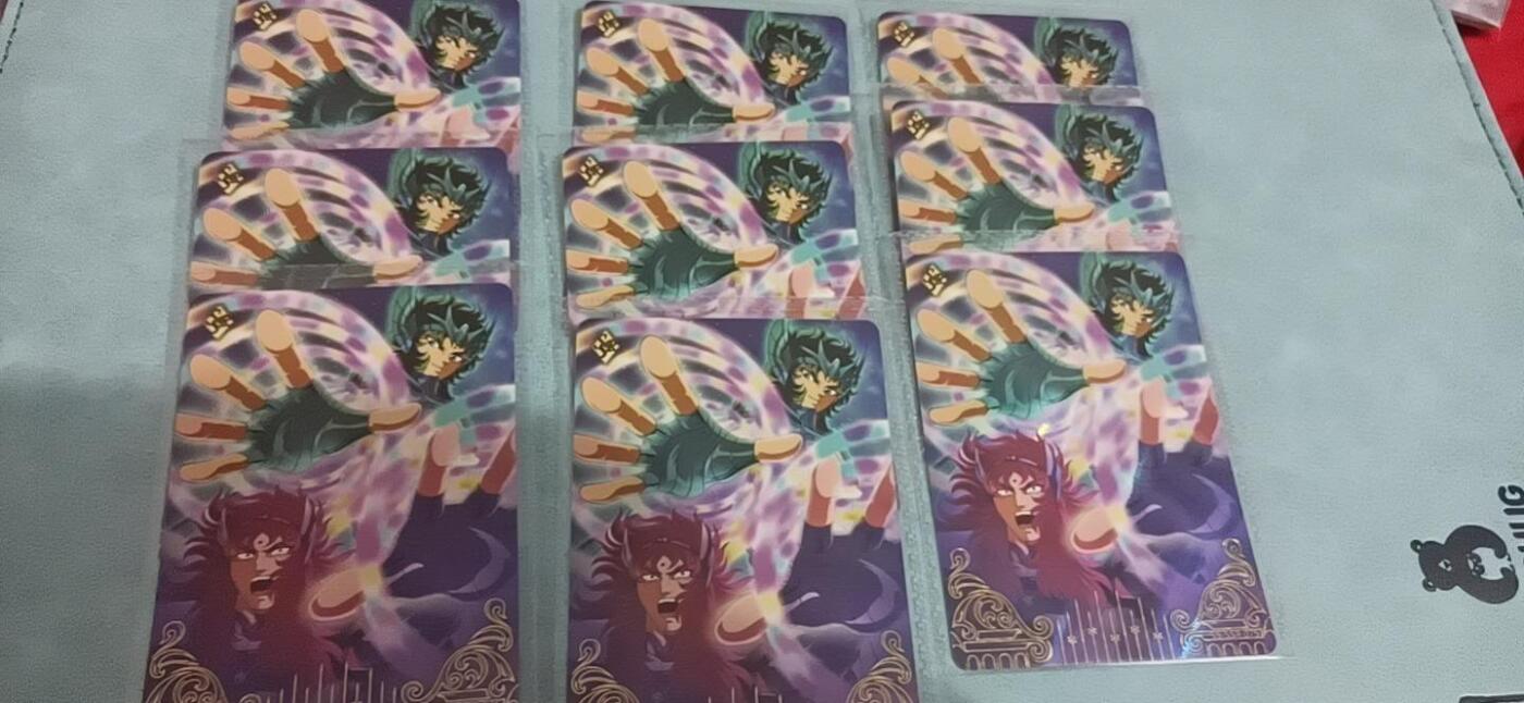 卡牌新人第一场 不寄存！！！ 卡游圣斗士星矢9宫