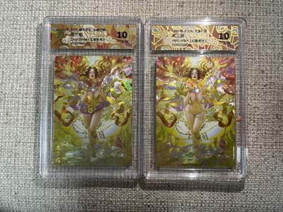 欢迎送拍、零成本上架，释放现金流，合理分配上拍卡品 - 【幻彩折光一对】st刷子 尤三姐（双服饰 ）10p一对 焱卡文化&太虚幻境