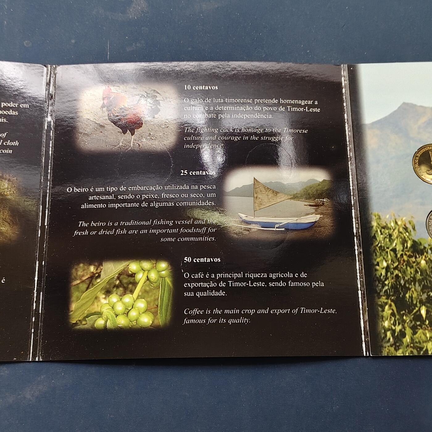 【全场包邮】纯粹捡漏拍506场-持续更新中 东帝汶2003年官方卡装套币-独立首版套币MS1