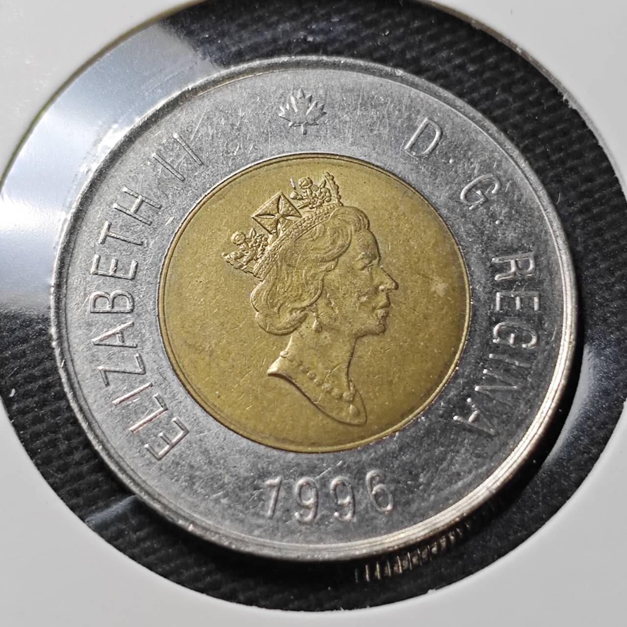 KK钱币收藏小铺  第396期  2月预留时间 周末发货  加拿大2元