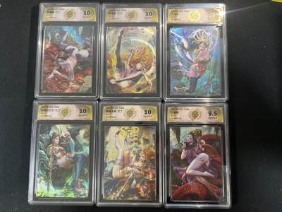 欢迎送拍、零成本上架，释放现金流，合理分配上拍卡品 - 【折光一套】巴丁 西游姬一套 焱卡文化&西游姬3