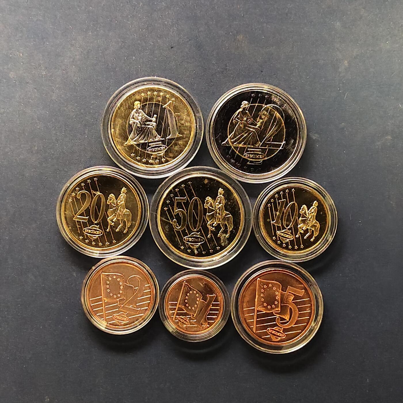 【全场包邮】纯粹捡漏拍506场-持续更新中 【商业样币】欧洲各国欧元商业样币系列克罗地亚共和国