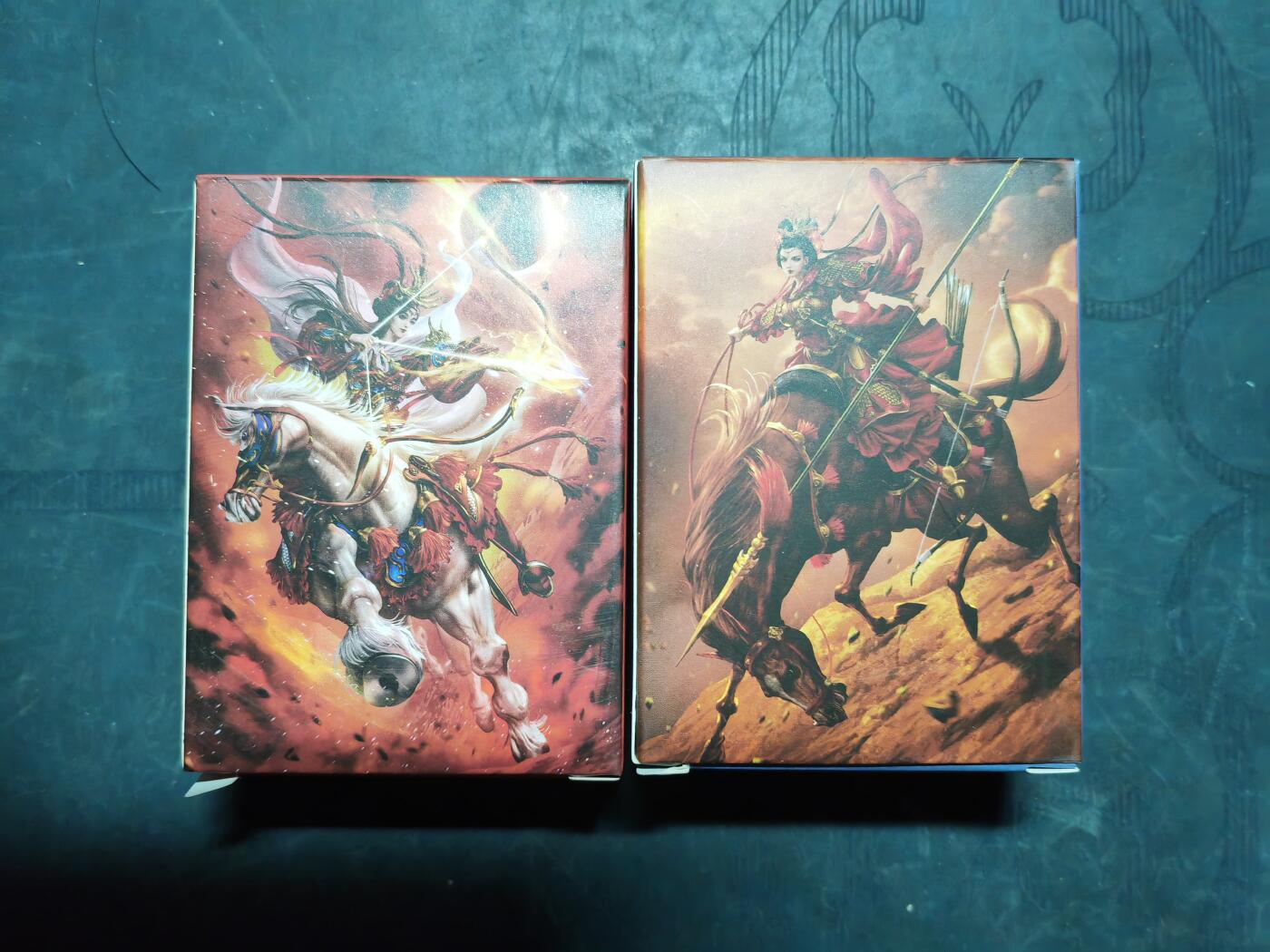 阳大大卡牌拍卖第102期（持续收拍品，周六晚上九点截拍，进群福利早知道） 【粗闪套】卡德曼 巾帼水浒传 镜面 第一弹+第二弹 78张全套  已绝迹