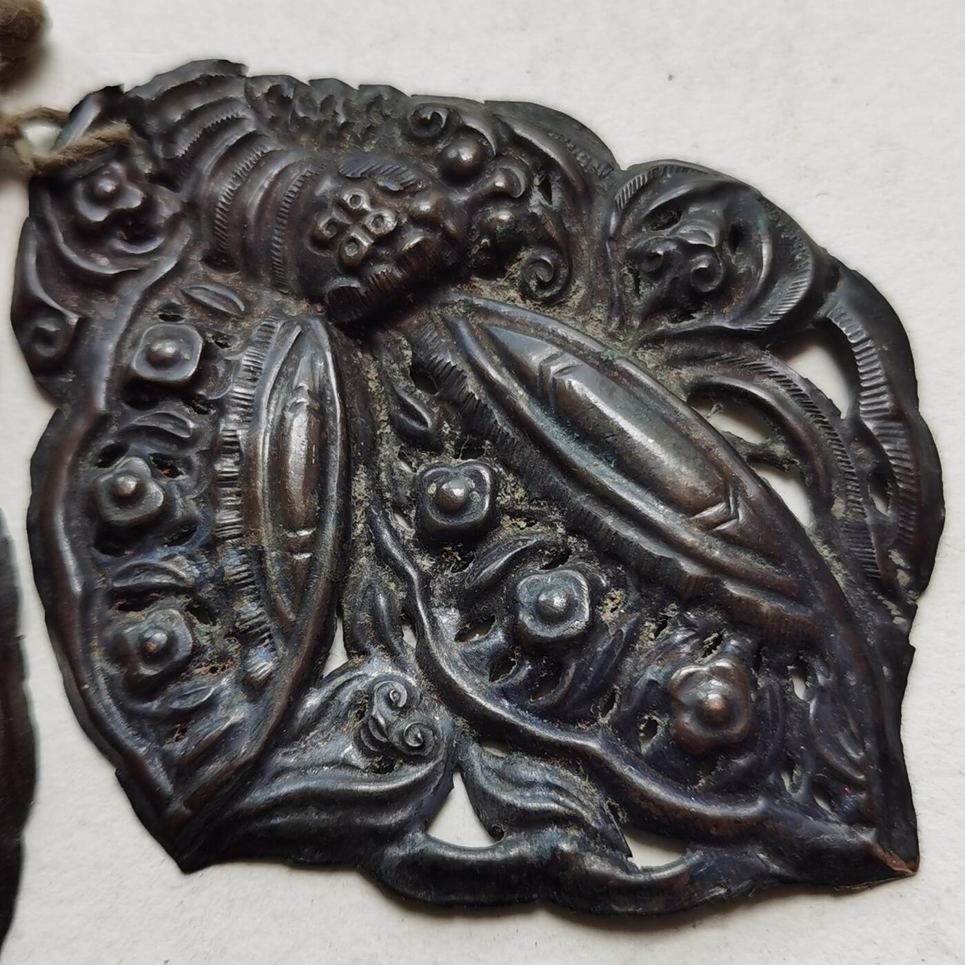 新年特惠专场 清代叶子精美花纹