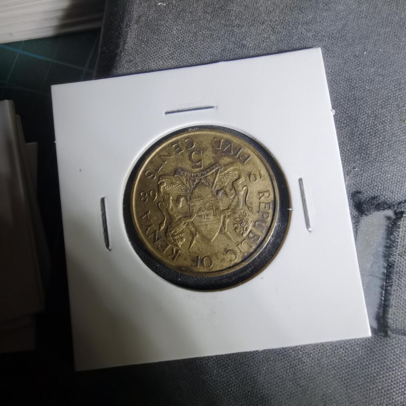 沼泽如烟--第1004场 肯尼亚1968年五分