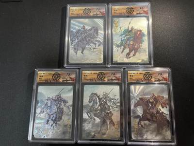 欢迎送拍、零成本上架，释放现金流，合理分配上拍卡品 - 【折光套】巴丁 五虎一套 10p同分 焱卡文化&五虎礼盒