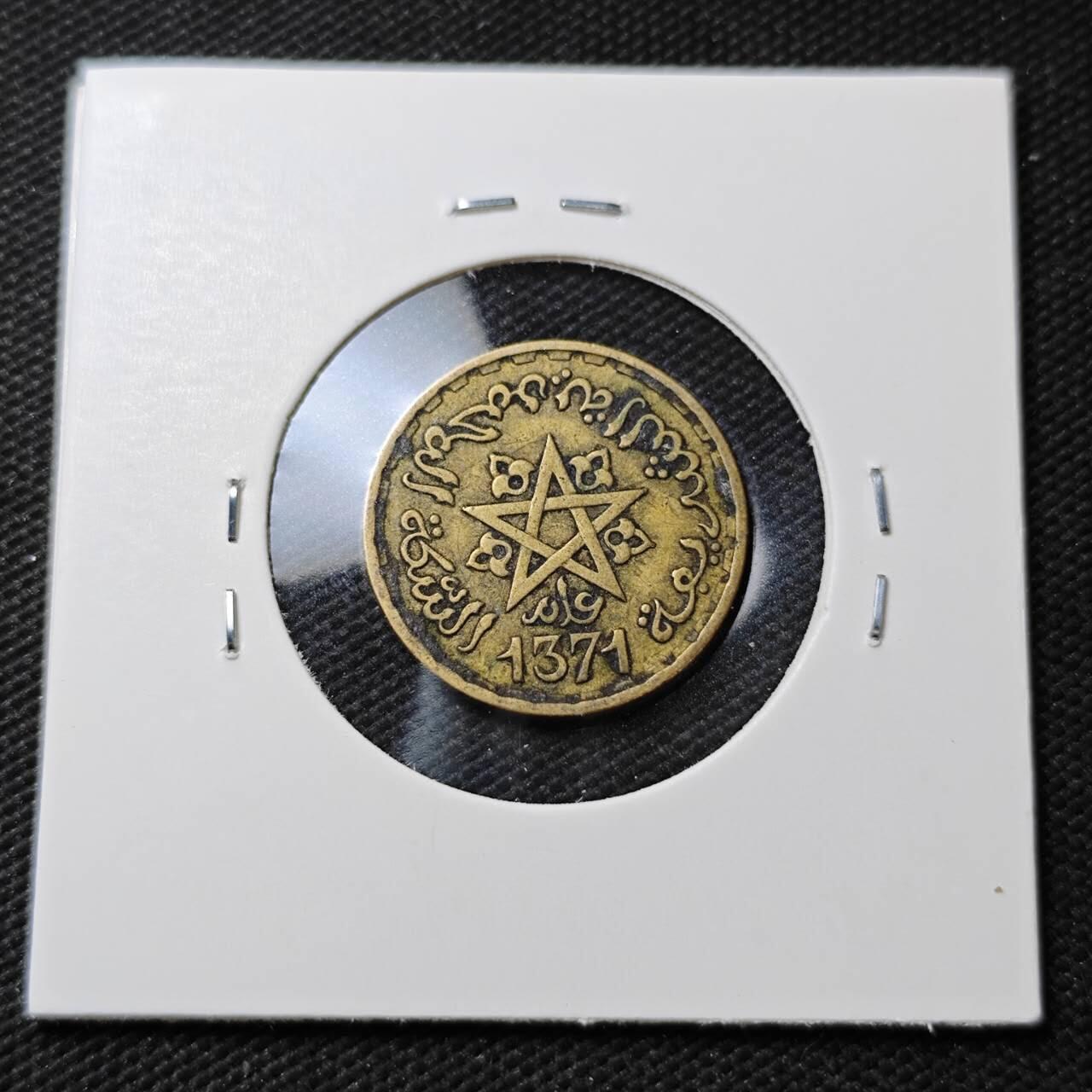 KK钱币收藏小铺  第396期  2月预留时间 周末发货  法属摩洛哥10法郎