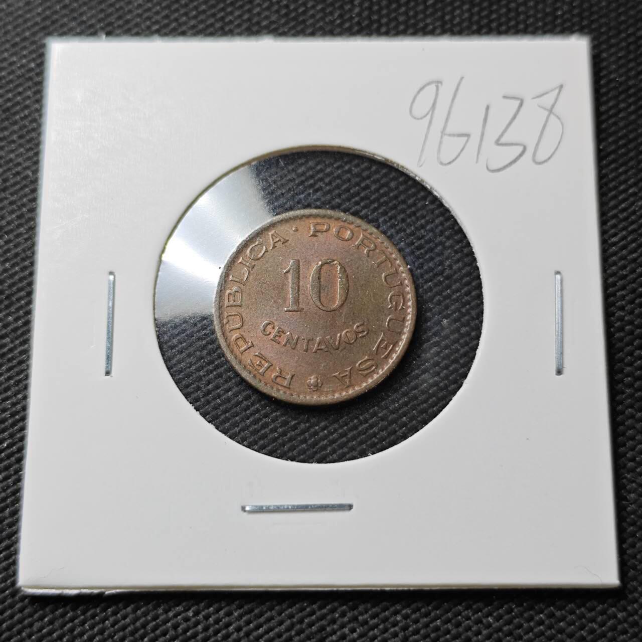 KK钱币收藏小铺  第396期  2月预留时间 周末发货  1961葡属印度10分铜币