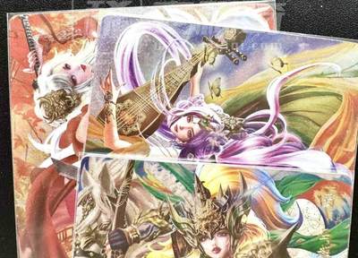 NO.25.5 好又多妹卡大赏，新店点关注不迷路！每周一站式配齐，方便凑单！（周6晚9点截拍，卖家送拍0抽成！） - 卡玩帕克 魂姬三国 第18弹 粗闪3张