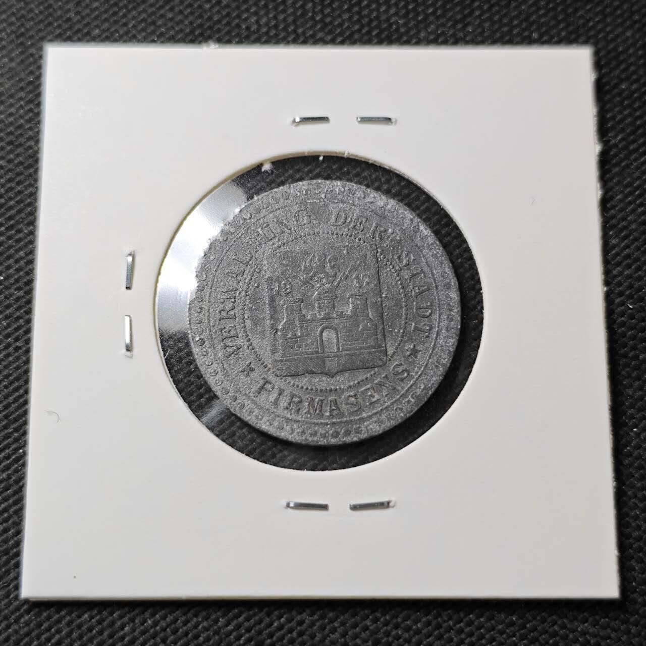 KK钱币收藏小铺  第396期  2月预留时间 周末发货  德紧50芬尼