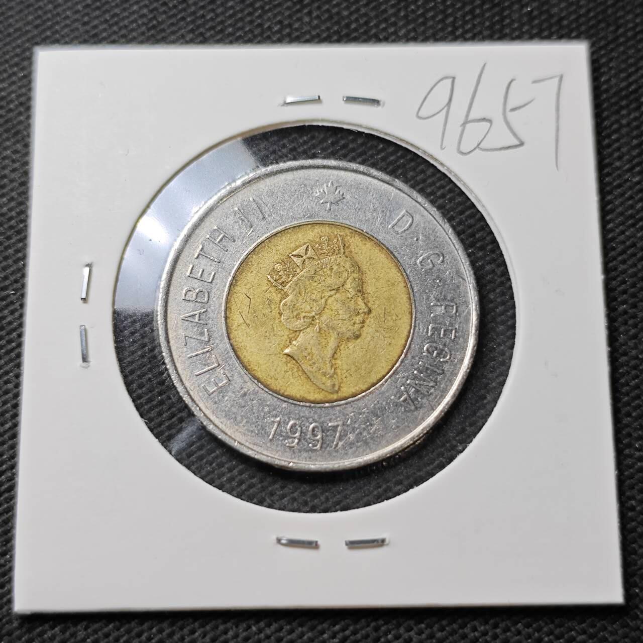 KK钱币收藏小铺  第396期  2月预留时间 周末发货  加拿大2元