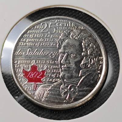 KK钱币收藏小铺  第396期  2月预留时间 周末发货 -  加拿大25分纪念币