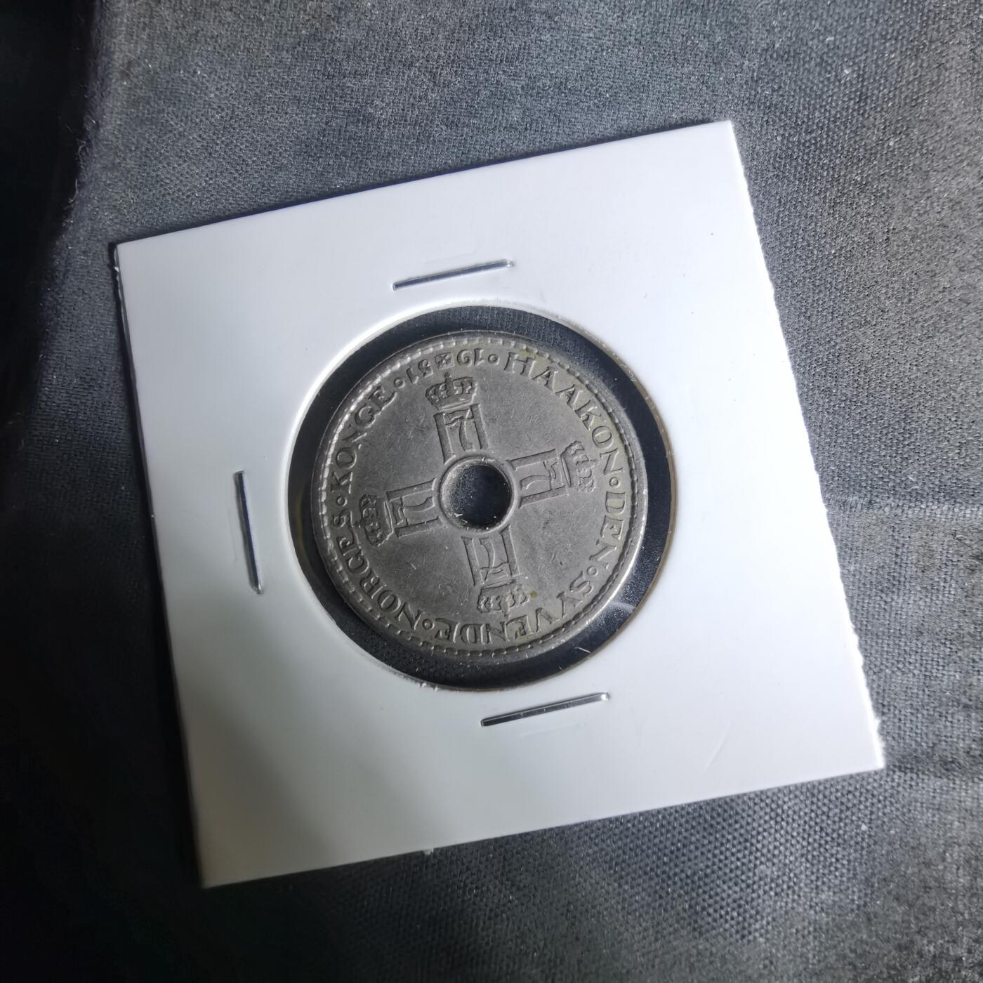 沼泽如烟--第1004场 挪威1951年1克朗