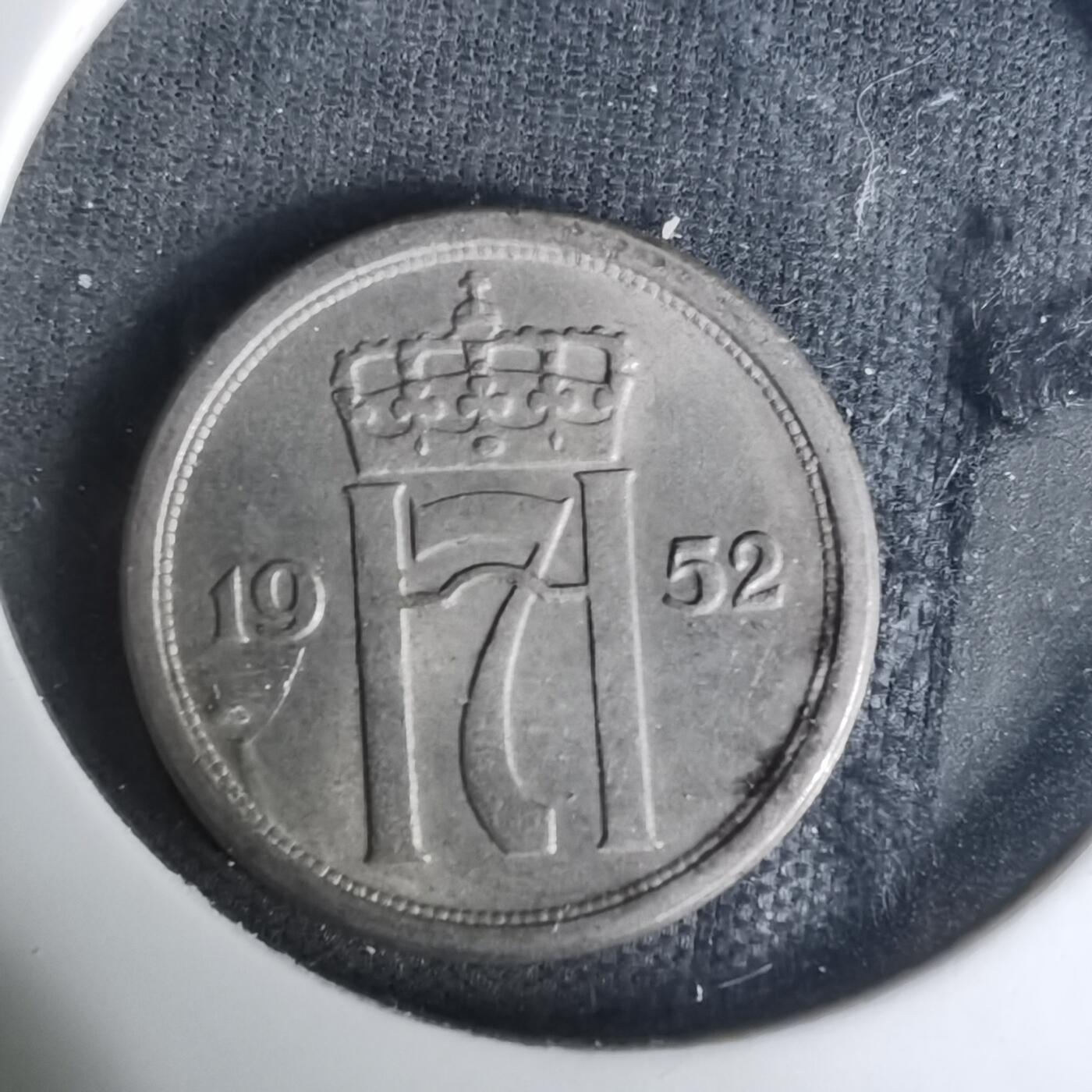 沼泽如烟--第1004场 挪威1952年25欧尔