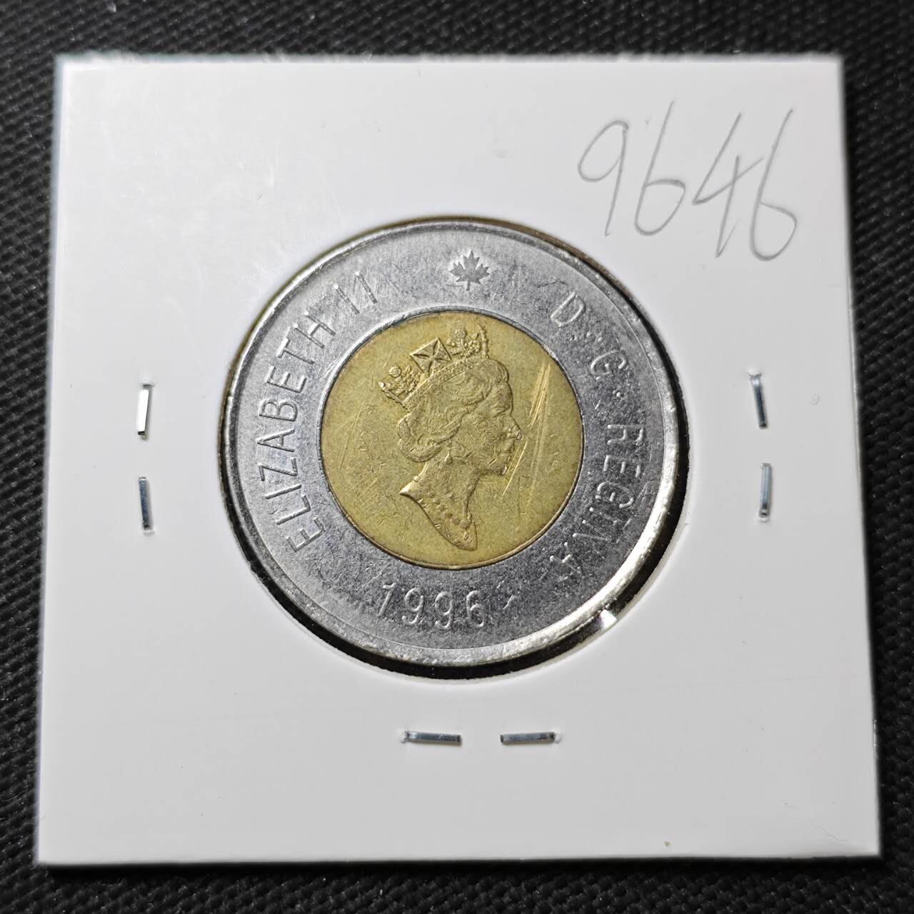 KK钱币收藏小铺  第396期  2月预留时间 周末发货  加拿大2元