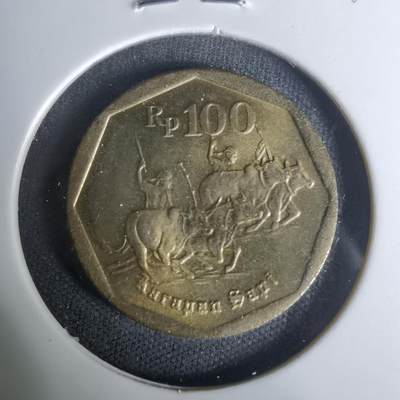 沼泽如烟--第1004场 - 印度尼西亚1991年100卢比