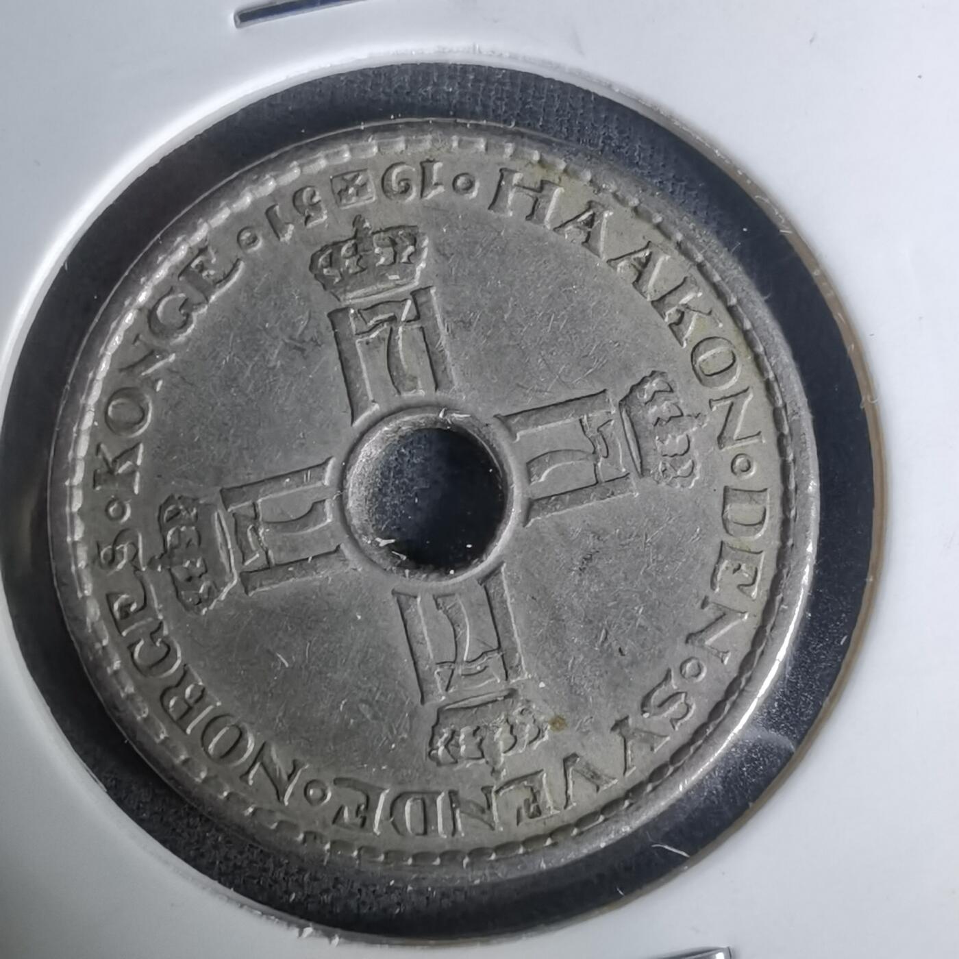 沼泽如烟--第1004场 挪威1951年1克朗