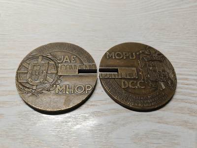 1986 年葡萄牙和西班牙合作建设瓜迪亚纳河国际大桥而制作，分别从葡西两国视角，结合各自的大区（阿尔加维、安达卢西亚 ）地理、国徽元素，记录和彰显这一跨境交通基础设施建设的重要事件，具有纪念葡西友好合作、区域交通发展的意义 ，很有设计感，可拆可合 - 1986 年葡萄牙和西班牙合作建设瓜迪亚纳河国际大桥而制作，分别从葡西两国视角，结合各自的大区（阿尔加维、安达卢西亚 ）地理、国徽元素，记录和彰显这一跨境交通基础设施建设的重要事件，具有纪念葡西友好合作、区域交通发展的意义 ，很有设计感，可拆可合