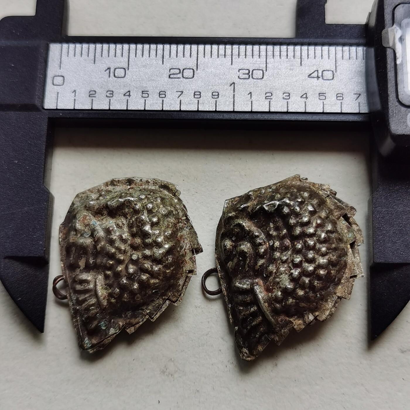 新年特惠专场 清代老银鱼一对