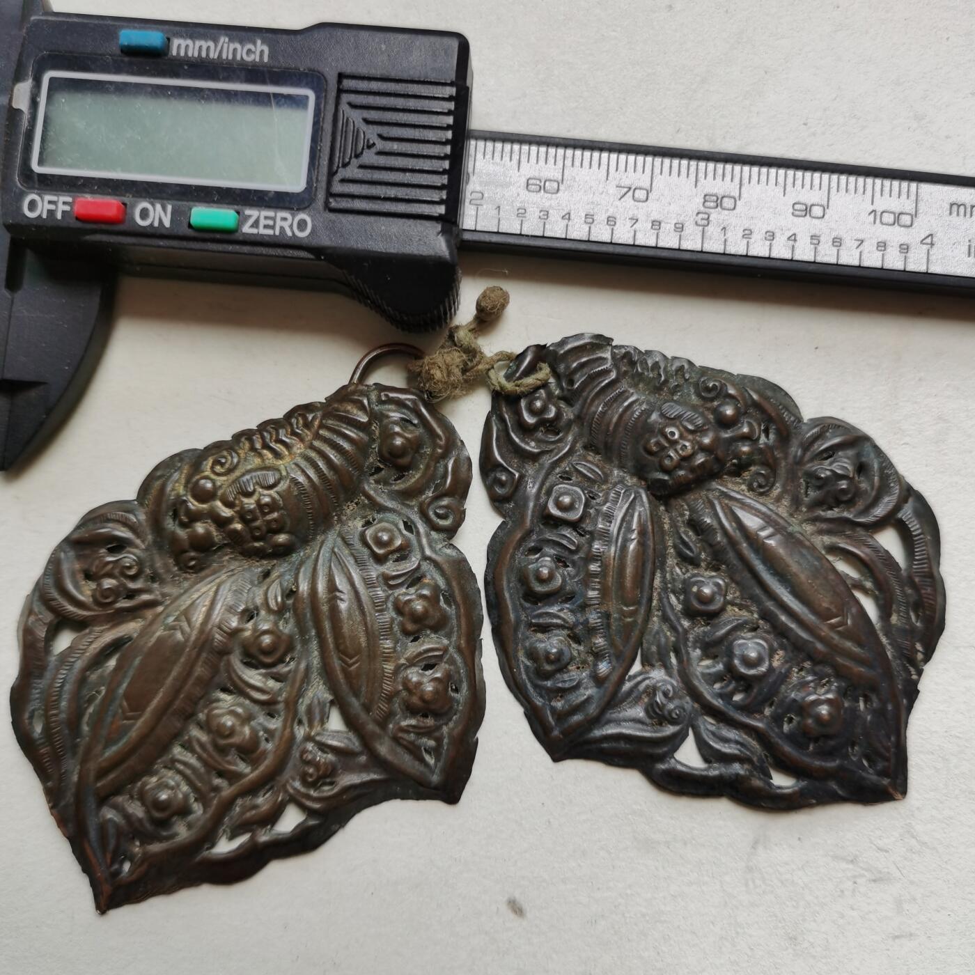 新年特惠专场 清代叶子精美花纹