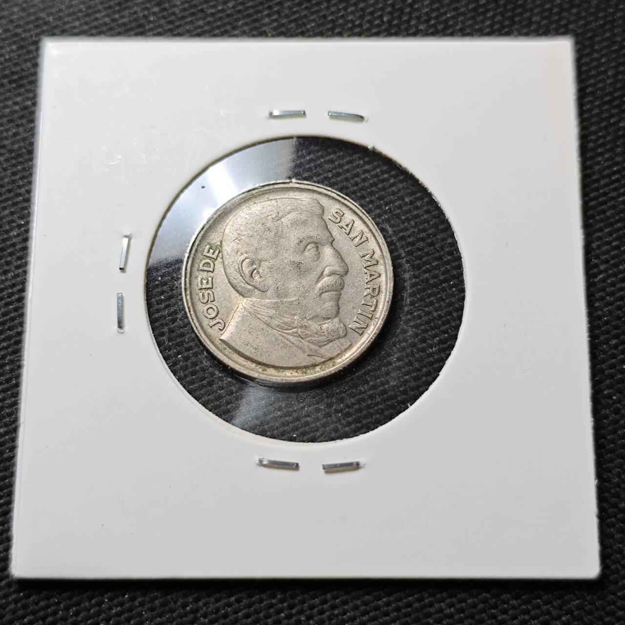 KK钱币收藏小铺  第396期  2月预留时间 周末发货  阿根廷10分纪念币